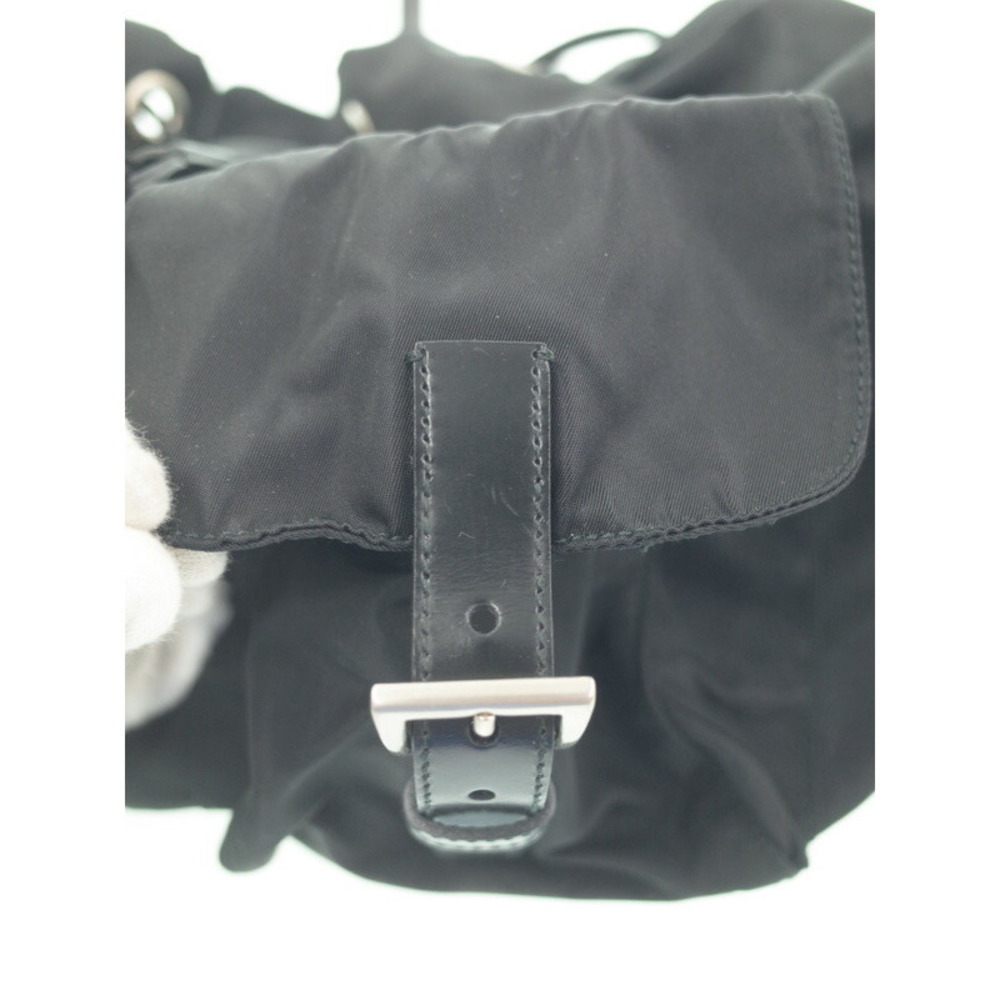 PRADA Two Pocket Tessuto Backpack Rucksack Daybag Black - Picture 6 of 9